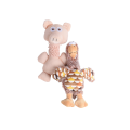 Toys de chiens moelleux de la peluche et de la peluche